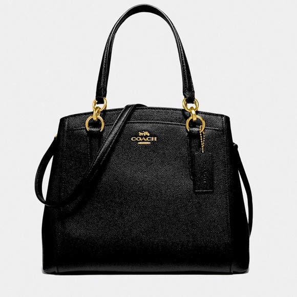 COACH MINETTA CHICAGO PEBBLE LEATHER SATCHEL - Picture 1 of 5